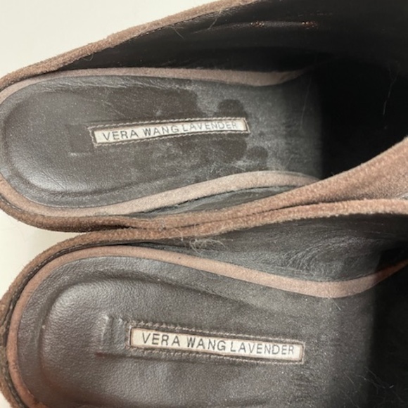 Fabulous Vera Wang Lavender Label Platform Wedge Clogs Slip-Ons - Picture 3 of 8